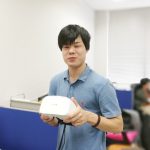 VR内の視線入力 フリック入力方式 村田さん@青山学院大学 小宮山研究室 インタビュー