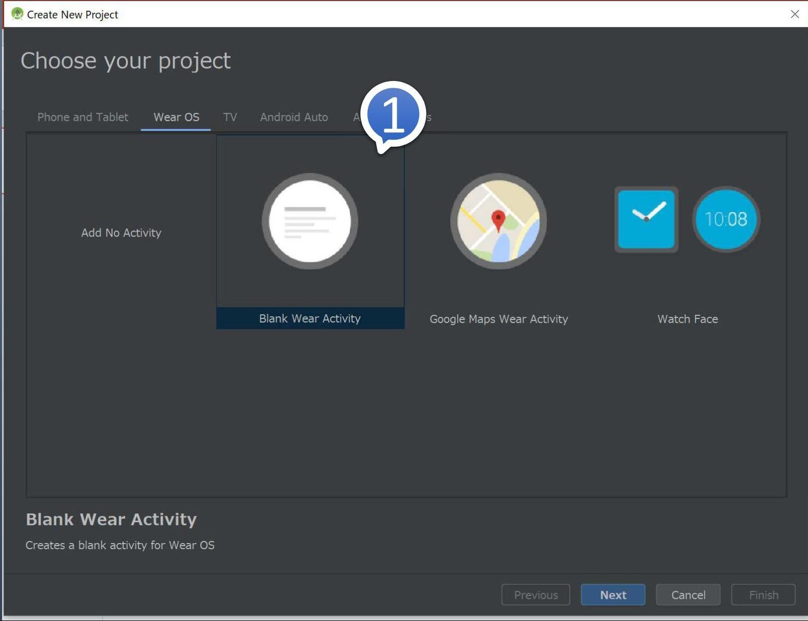 android studio wear