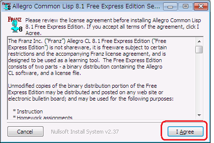 license agreement