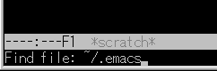 find .emacs