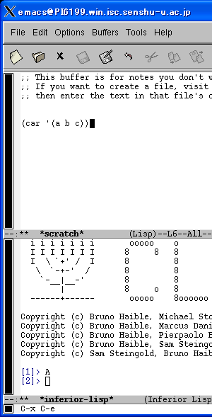 eval (car '(x y z))