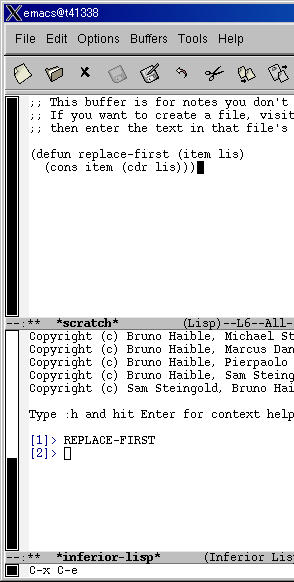 eval replace-first